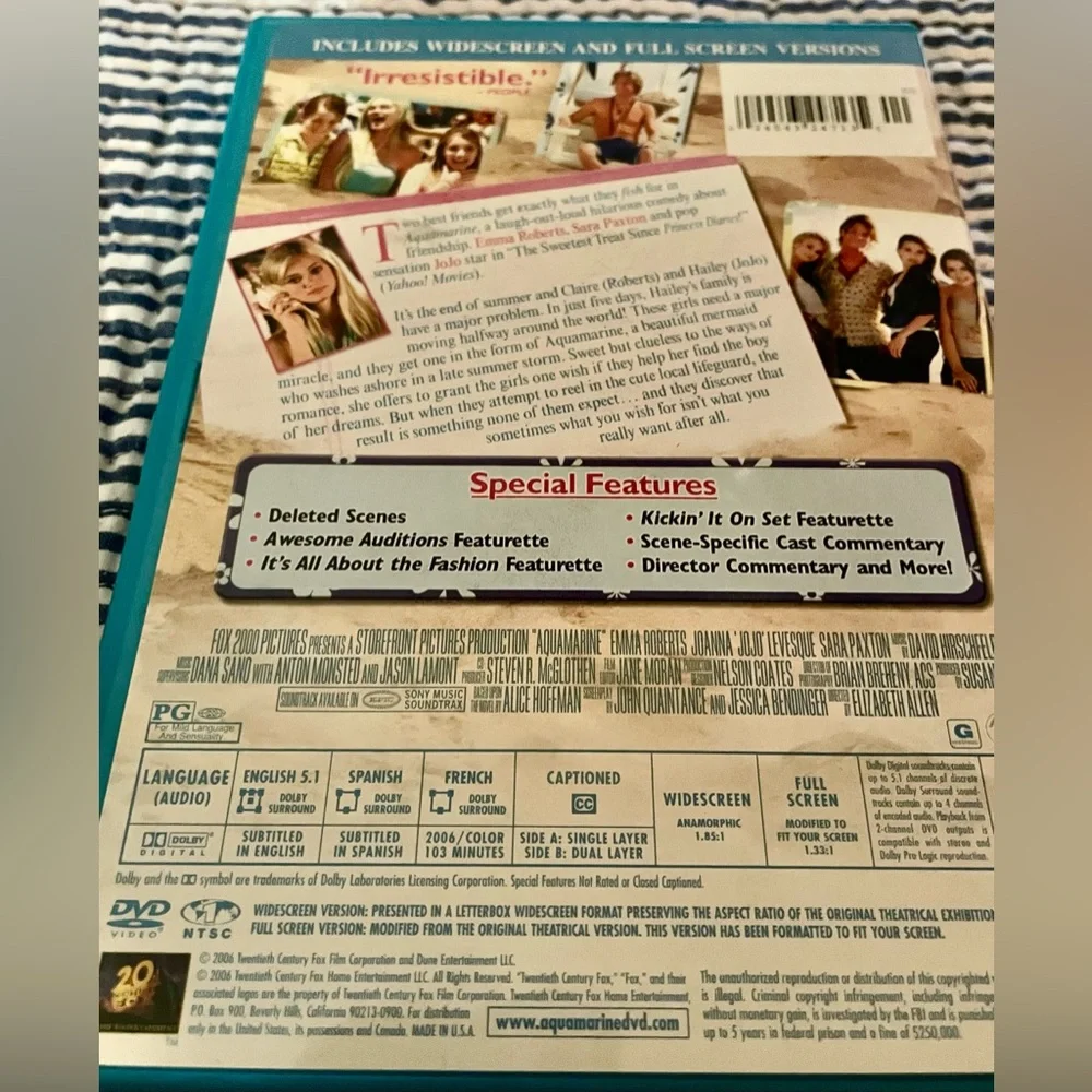 Aquamarine DVD - Picture 4 of 4